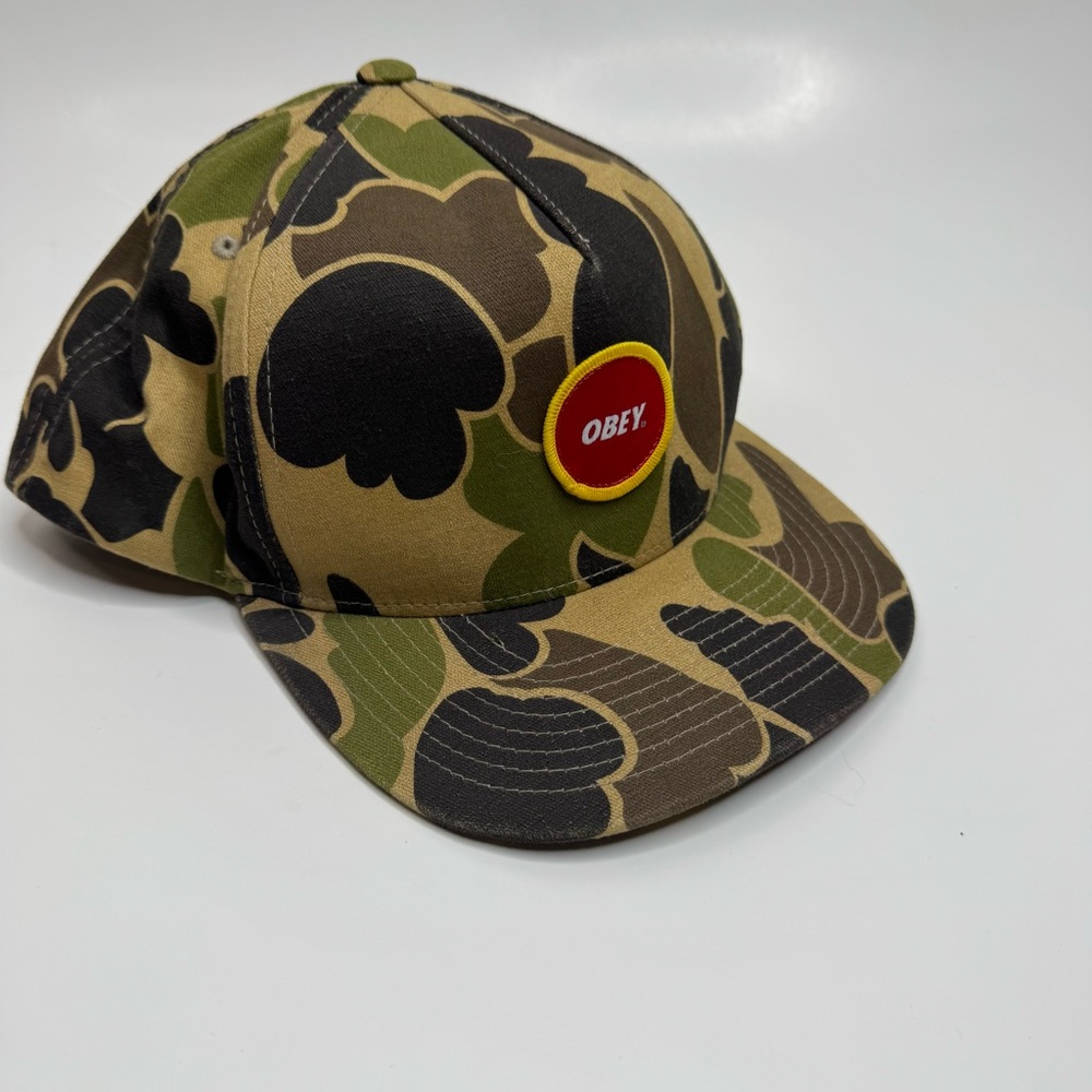 Obey Propaganda Camouflage SnapBack